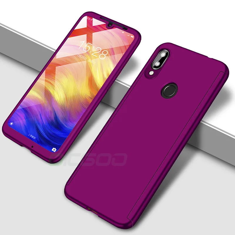 

OICGOO Luxury 360 Full Cover Case For Xiaomi Redmi Note 7 Pro Cover Shell Coque For Xiaomi Redmi 7 Note 7 Pro Phone Case Capa