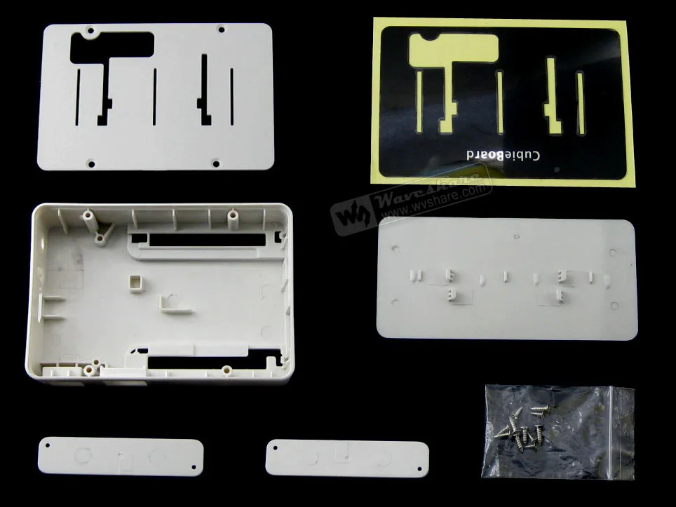 Parts Cubieboard2 Package A Cubieboard A20, rev. 2015-12-11,ARM Cortex-A7 Dual Core 1GB DDR3 Development Board ,with case cubieboard3 cubietruck dual core a20 development board w 2gb ddr3 memory hdmi vga