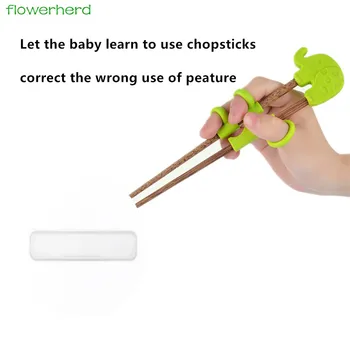 

1 Pair Cute Bear Panda Cat Minions Learning Training Chopsticks For Kids Children Chinese Chopstick Learner Gifts