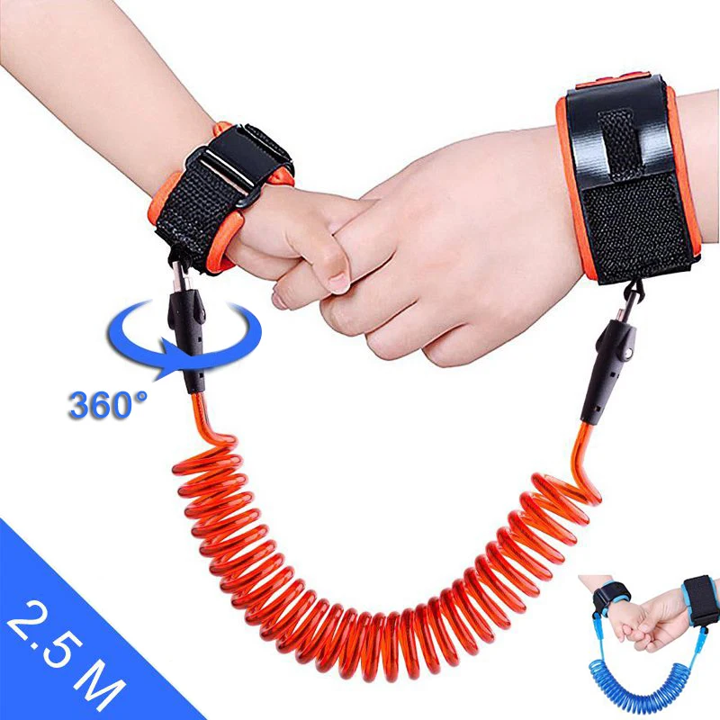 Perdido anti mu/ñeca Enlace arn/és de beb/é mu/ñeca caminar con correa de mano pulsera de cintur/ón de seguridad del ni/ño para los ni/ños peque/ños para ni/ños 1,5 m Ni/ño Rosa