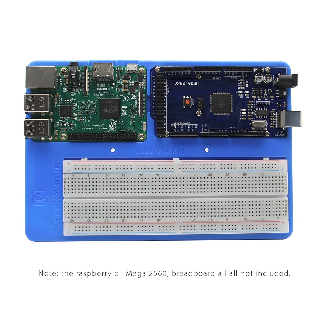 Raspberry Pi 4/3B+ пластина, 5in1 держатель RAB макет база/ABS чехол/образовательная платформа для Arduino UNO Mega 2560/Raspberry Pi