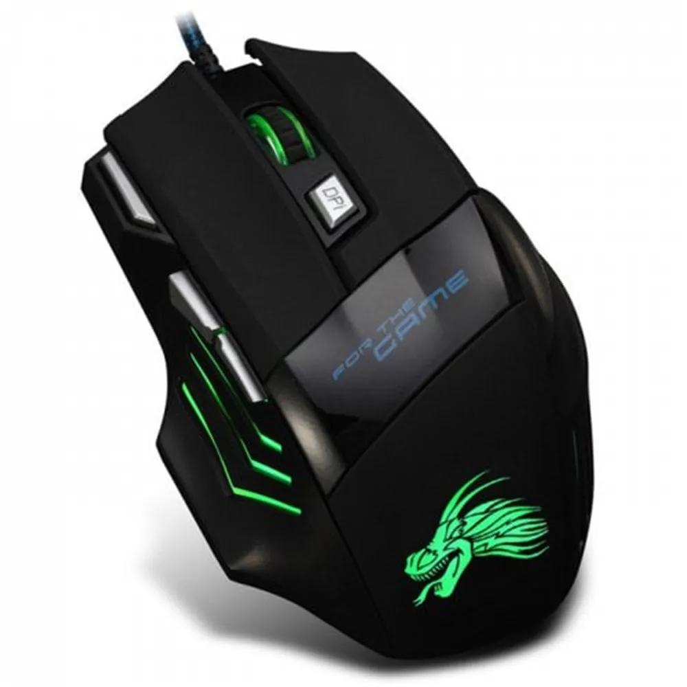 

Computer Optical Rechargeable Wired Mouse USB Charging for Computer Gaming 7 Buttons Ergonomic Wired Mouse for Laptop Mice