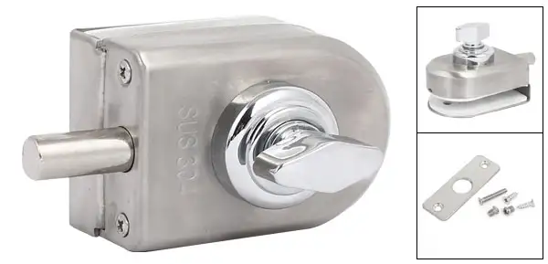 10mm 12mm Glass Thickness 304 Stainless Steel Security