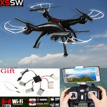 SYMA X5SW/X5SW-1 2,4G 6-осевой RC Дрон Квадрокоптер вертолет с WI-FI PFV в режиме реального времени Камера
