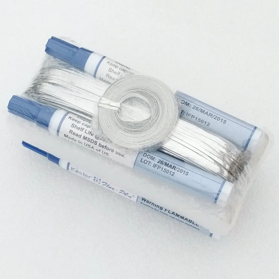 Панель солнечных батарей для пайки DIY 100 м кабель 10 шина 4 шт. флюс-ручка