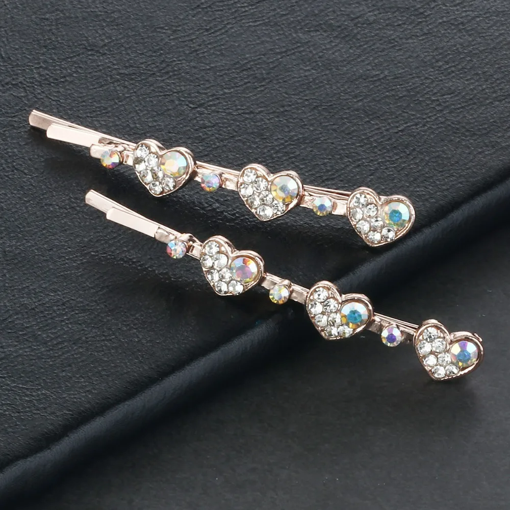 FEMININE Butterfly Hair Clips Cute Accessories Gold Jewellery Bobby Pins Hairpin
