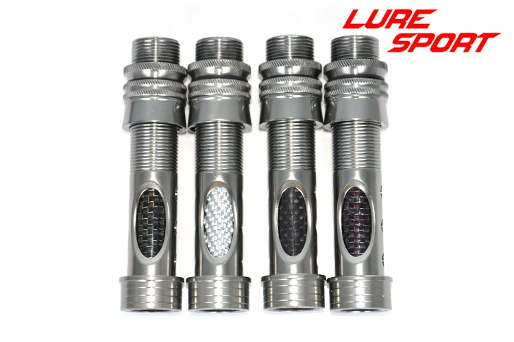 LureSport, 2 шт., катушка для мух, сиденье, алюминиевый корпус, углеродная трубка, удочка, строительный компонент, ремонтный полюс, DIY аксессуар