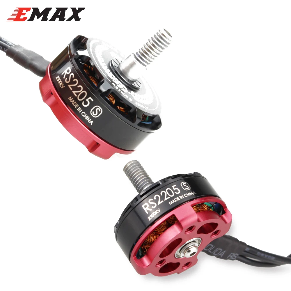 4 компл./лот EMAX RS2205S 2300KV/2600KV для гонок бесщеточный мотор 3-4S для DIY мини-Дрон QAVR250 Квадрокоптер