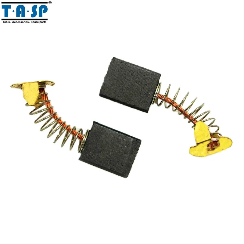 TASP 5 Pairs Carbon Brushes 6.5*13.5*16mm For Makita Electric Motors