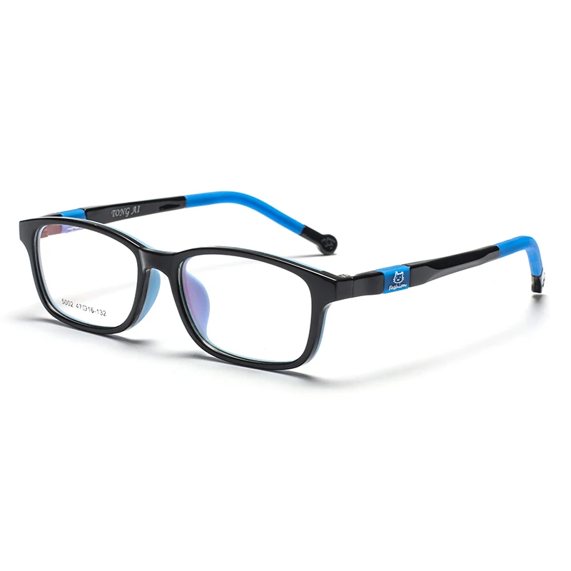 

Baby Optical Glasses with Strap Size 39/14 One-piece No Screw Bendable Silicone Infant Toddler's Children Glasses Frame & Cord
