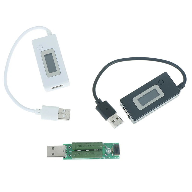

1PCS New Usb Lcd Digital Current Voltage Detector Mobile Power Usb Charger Tester Meter
