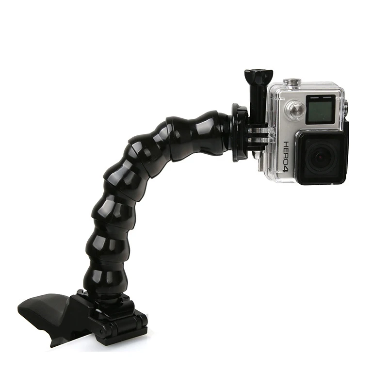 Flexible Snake Shaped Bracket Arm+ Vigorous clip Clamp Mount Holder For Gopro hero 7 6 5 4 Xiaomi Yi 4K SJCAM Camera Accessories (1)