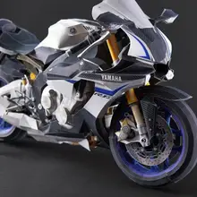 YZF-R1 высшего качества в байкерском стиле 3D Бумажная модель сделай сам