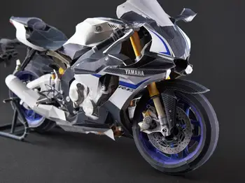 

YZF-R1 Superfine Motorcycle 3D Paper Model Diy