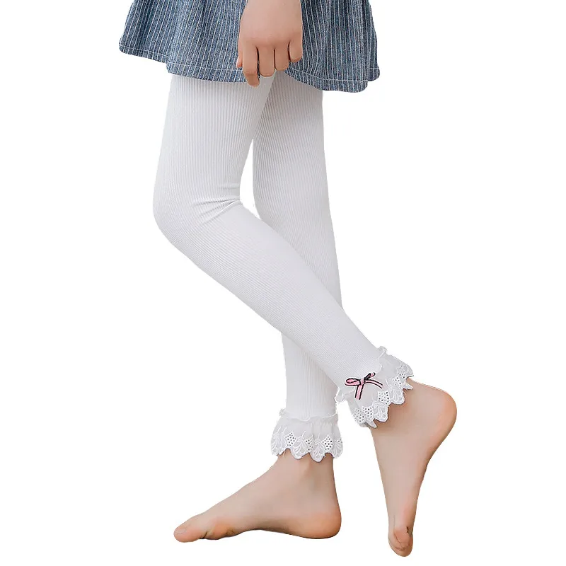 Summer Spring Baby Teenage Girls Leggings Kid Pant Cotton Legging
