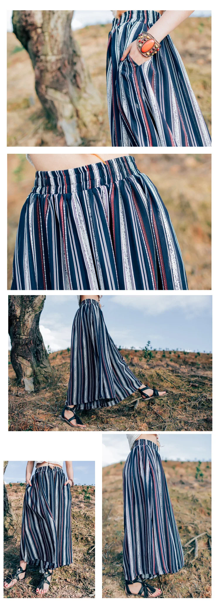 Y002 striped wide leg pants (7)