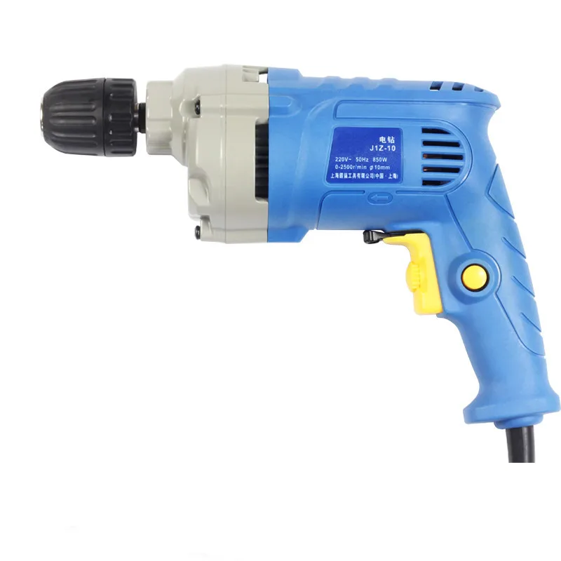 

220V AC Multi-function Screwdriver Drill Mini Reversible Adjustable speed Power Driver hand hammer Drill rotary tool