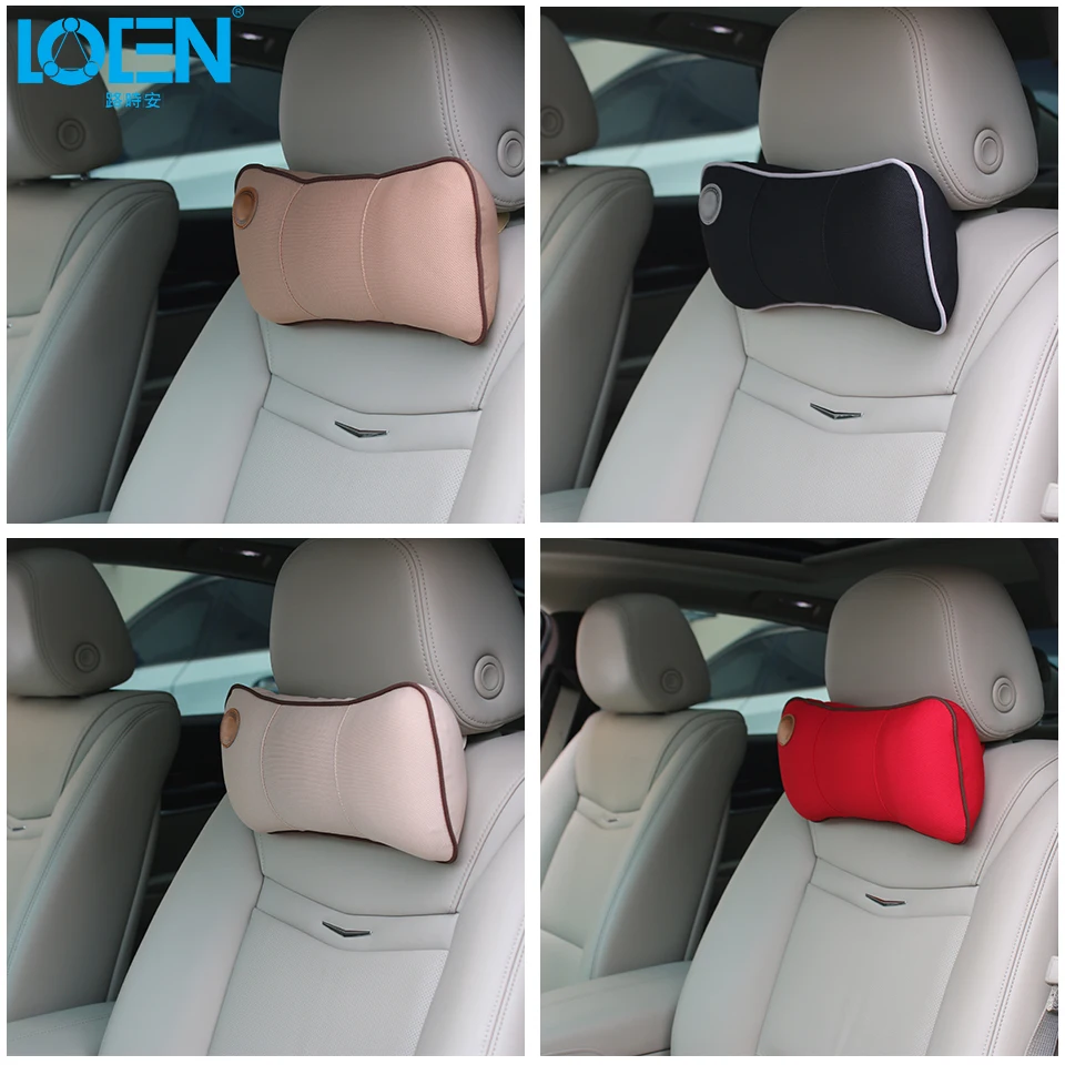 Автомобильная подушка для шеи LOEN удобная с эффектом памяти BMW Audi Skoda Corolla|cushion for