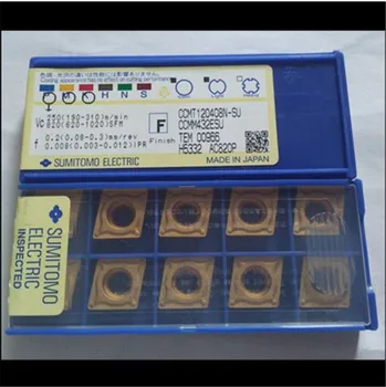 

10pcs New Electric CCMT120408N-SU AC820P CCMM432ESU Carbide Inserts
