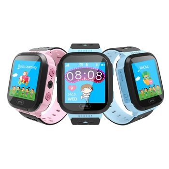 

Waterproof Kids Smart Watch SOS Antil-lost Smartwatch Baby 2G SIM Card Clock Call Location Tracker Smartwatch PK Q50 Q90 Q528.