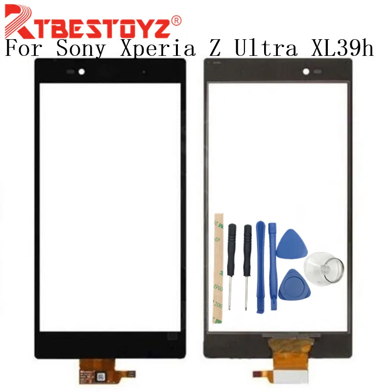 

RTBESTOYZ Touch Screen For Sony Xperia Z Ultra XL39h XL39 C6806 C6843 Sensor Digitizer Glass Lens