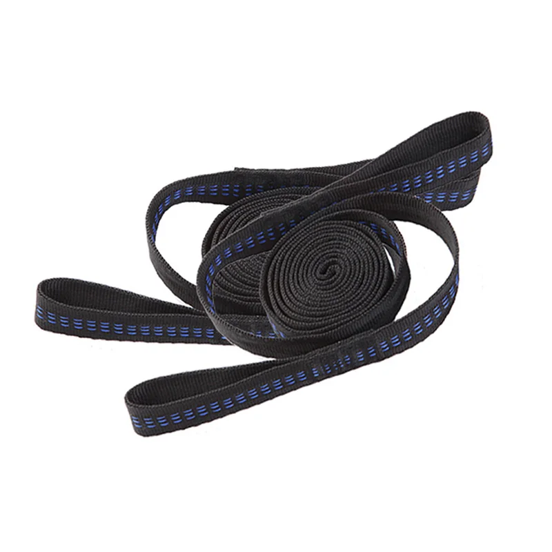 

2 pcs 2x200cm Special Strap For Hammock Double Loop Tree With Chrysanthemum Rope Hammock Rope
