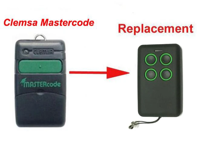 Clemsa Mastercode MV1 клонирование дистанционное управление Замена 433 МГц