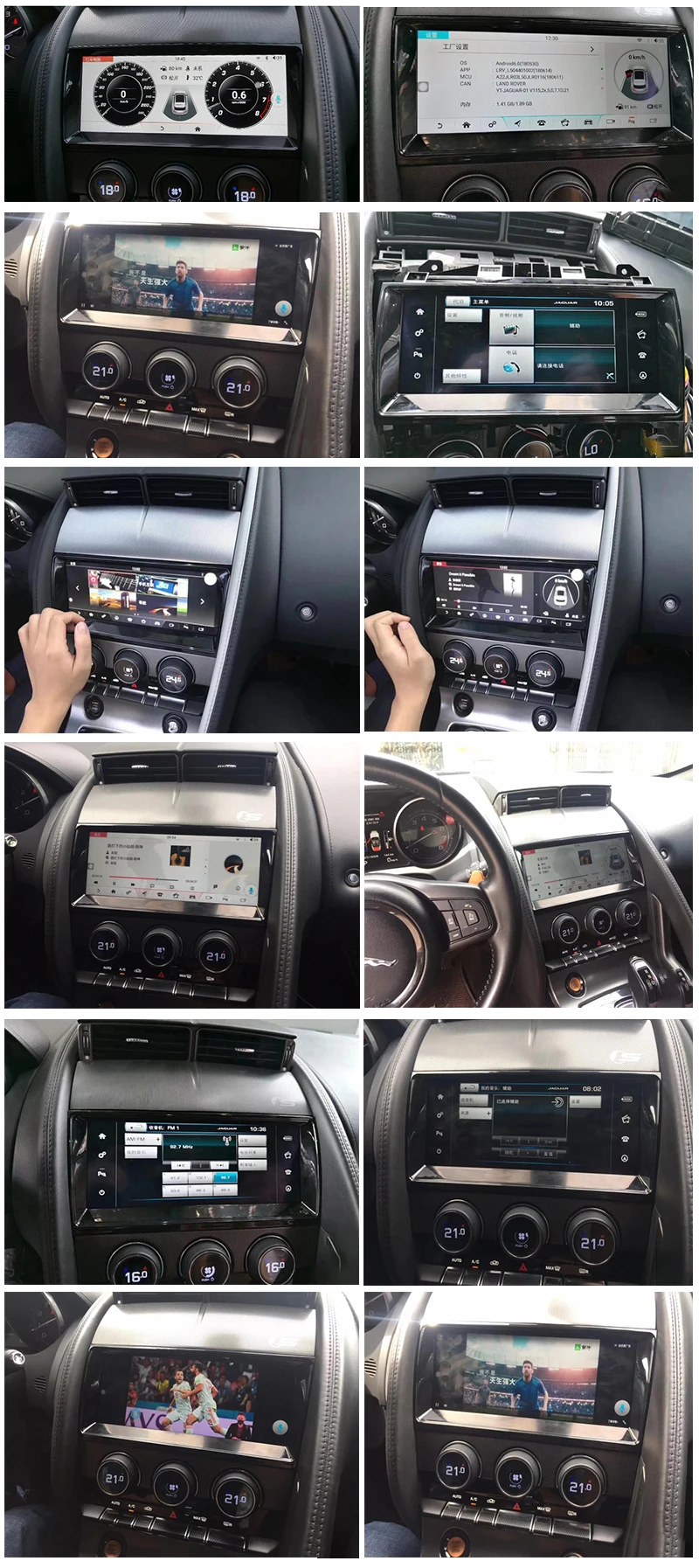 Clearance LiisLee Car Multimedia GPS HiFi Audio Radio Stereo For Jaguar F-Type FType SVR Convertible Coupe X152 2013~2018 Navigation NAVI 1