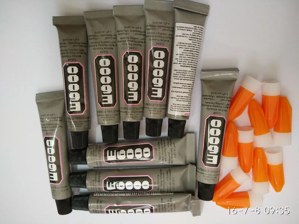 

100 Tubes Wholesale E6000 Glue 9 ml Used For Fabric Rhinestone Jewelry Crystal Craft Flatback Adhesive Pearl