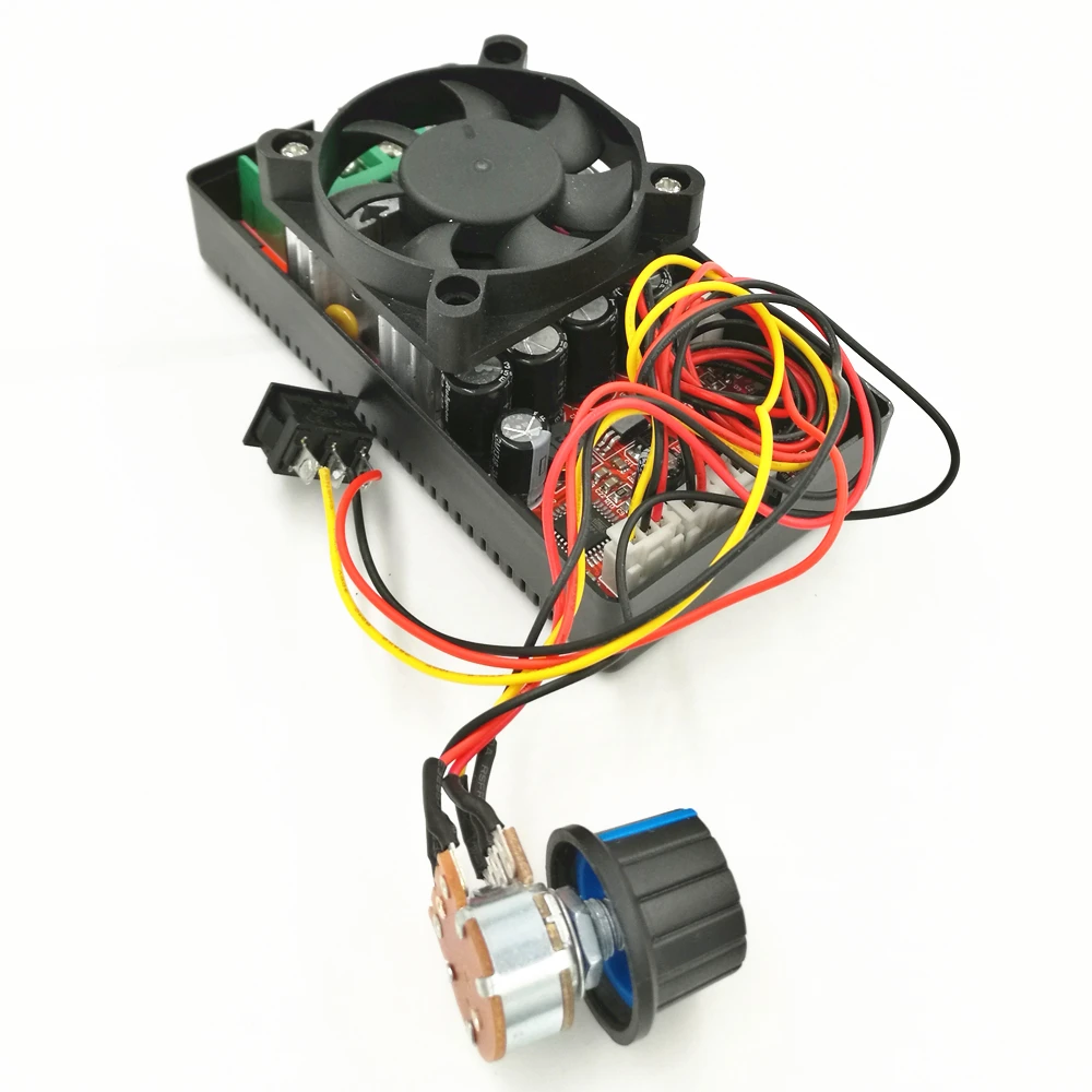 H bridge dc motor speed pwm controller with plc control reversing
