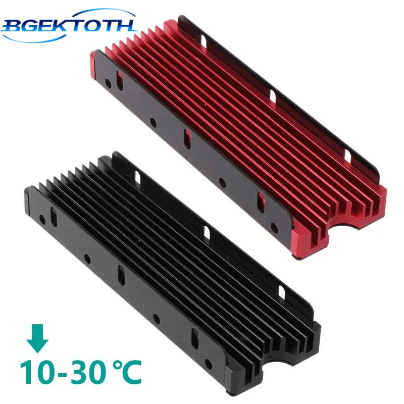 

BGEKTOTH New Dustproof NVME NGFF M.2 Heatsink Cooling Metal Sheet Thermal Pad For M.2 NGFF 2280 PCI-E NVME SSD dropshipping