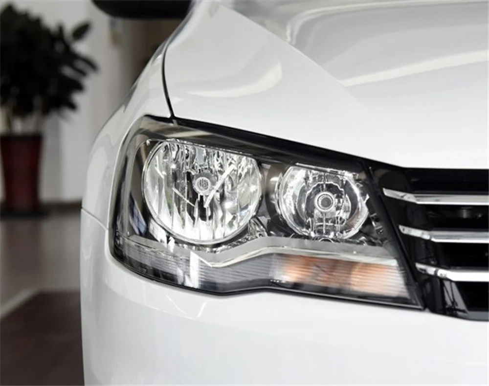 Для Volkswagen VW Bora 2013 прозрачная Автомобильная фара с прозрачными линзами