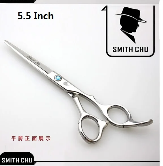 6," Smith Chu Japan 440c ножницы для стрижки волос филировочные ножницы Парикмахерская Машинка для стрижки Парикмахерские бритвы с чехлом для расчески LZS0006 - Цвет: LZS0007 no bag 55