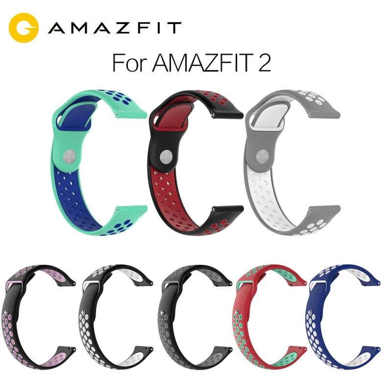 

Silicone Sport Wristband Bracelet watchband Strap bands for Xiaomi HuaMi Amazfit 2 Stratos/ZTE Quartz/Amazfit 2/Pebble Time Ware