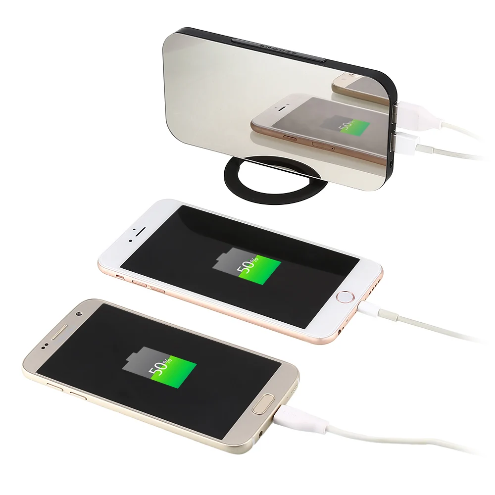 Creative LED Digital Alarm Table Clock Brightness Adjustable For Home Office Hotel Light Sensor USB Modern Digital Clock