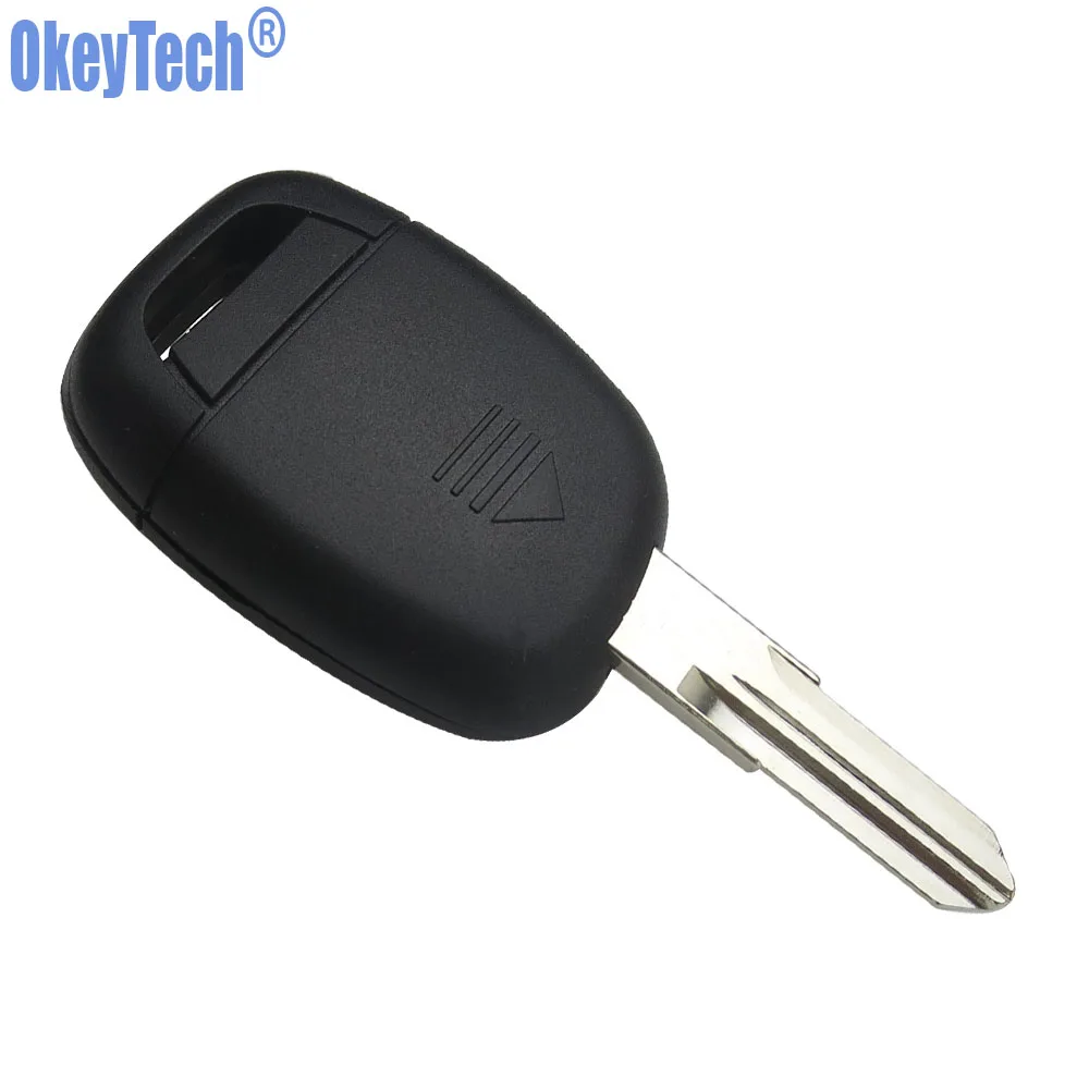 OkeyTech 1 Кнопка VAC102 лезвие дистанционного автомобильного ключа оболочка для Renault