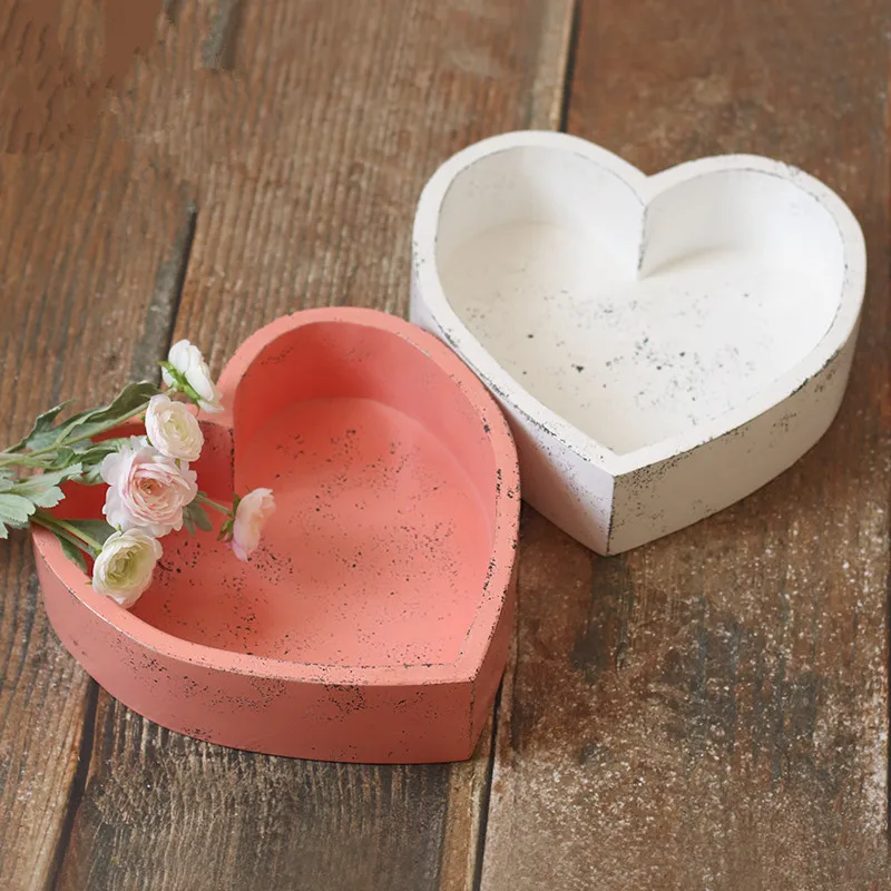 Newborn photography props dream love wooden basin container baby photograph baby photograph container children