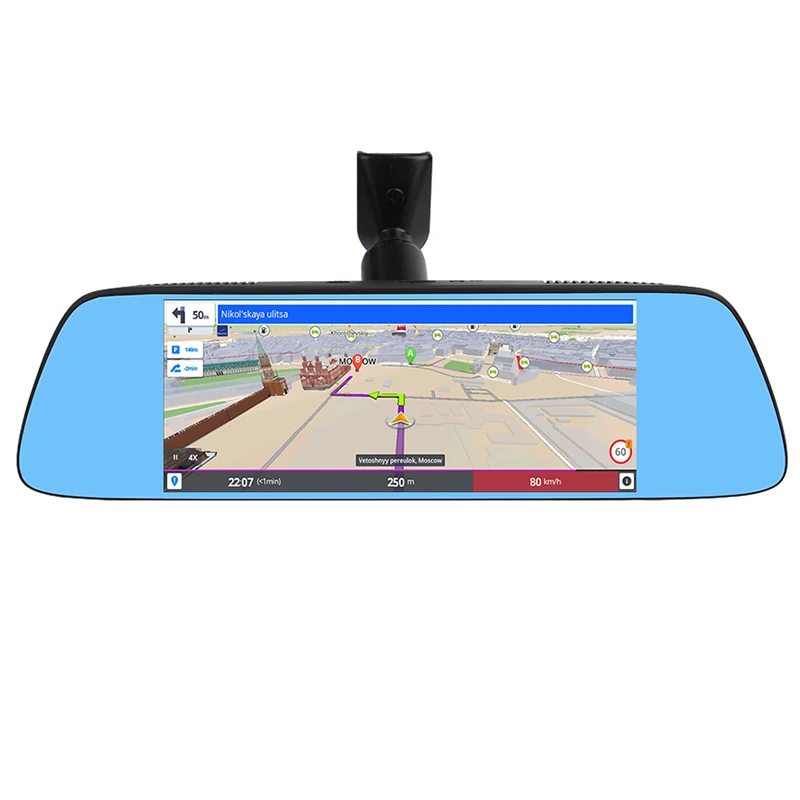 Зеркало заднего вида Ruccess 7 " 3G DVR Android 5 0 с GPS навигацией|car dvr camera|dash camcar |