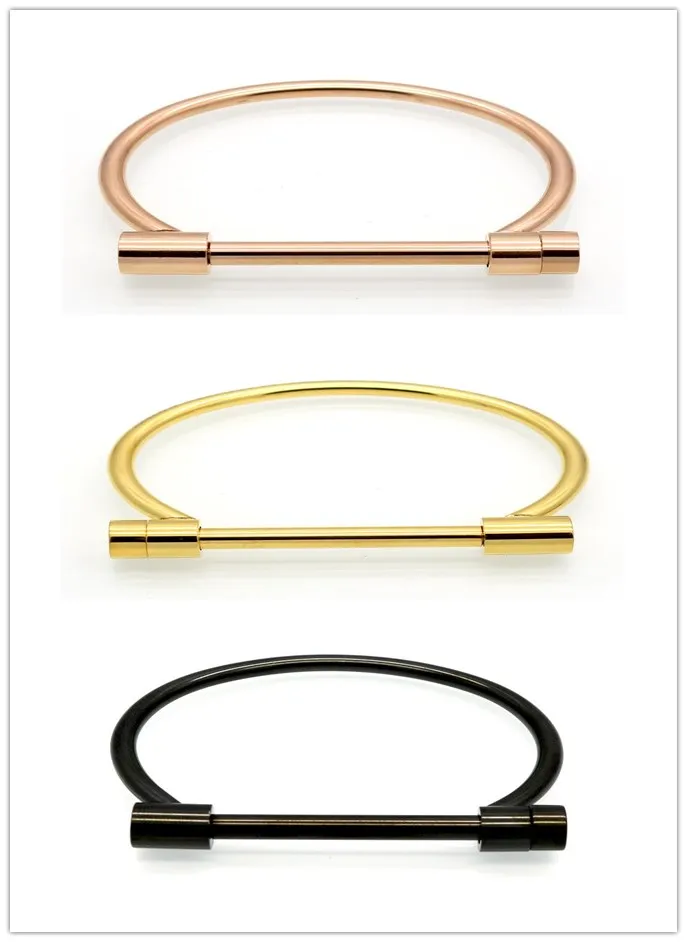 

Invasive personality horseshoe vacuum Crystal from Austrian bracelet DW-shaped horseshoe Fit DW buckle stainless steel bracelet