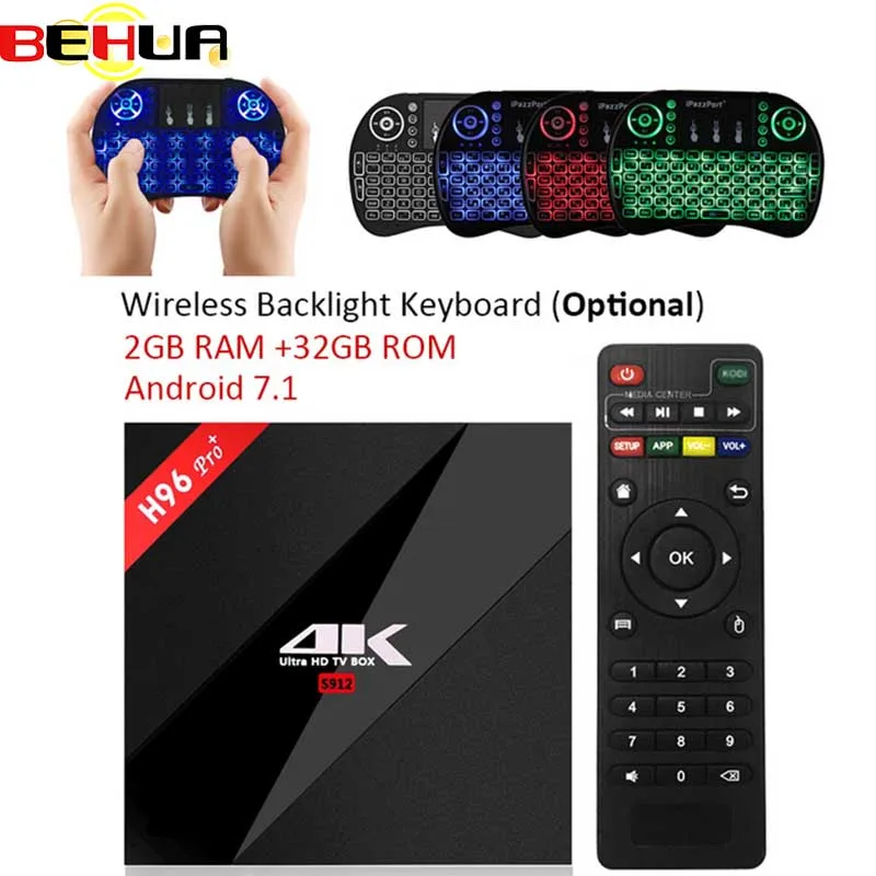 H96 Pro+ Plus 3GB 32GB 2.4G 5GHz Wifi 4K box Amlogic S912 Top set box Smart tv box android 7.1 H96 plus Vs X96 Android tv box H96 Pro+ Plus 3GB 32GB 2.4G 5GHz Wifi 4K box Amlogic S912 Top set box Smart tv box android 7.1 H96 plus Vs X96 Android tv box