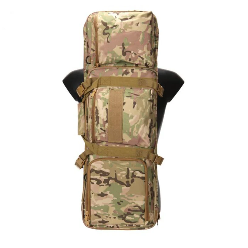 

M4 Heavy Duty Backpack Tactical Rifle Backpack Airsoft Paintball Rifle Gun Case 85cm Hiking Camping Shoulder Backpack