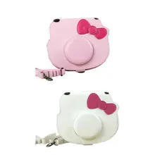 Мультфильм Камера мешок кожаный чехол для Fujifilm Fuji Instax Mini рисунок «Hello Kitty» 40 t0.16