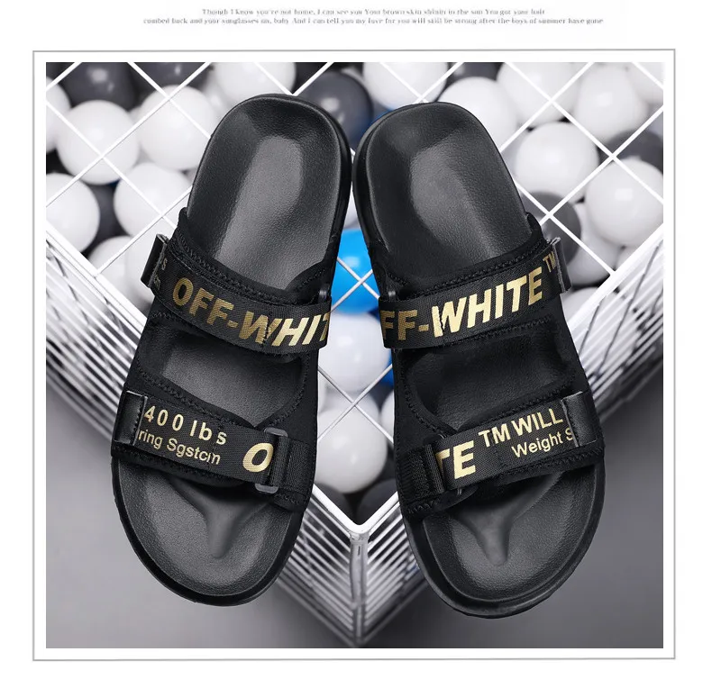 NEW Men Shoes Flip Flop Cool Breathable Slipper Loafer Shoes Men Flat Leisure Casual Non-slip Slides Summer Flip Flop