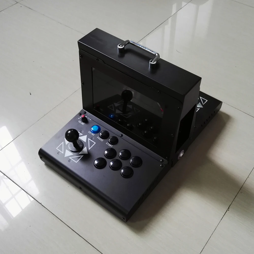 

Portable mini portable flip home arcade built-in 2222 retro nostalgic game machine pandora box 9D