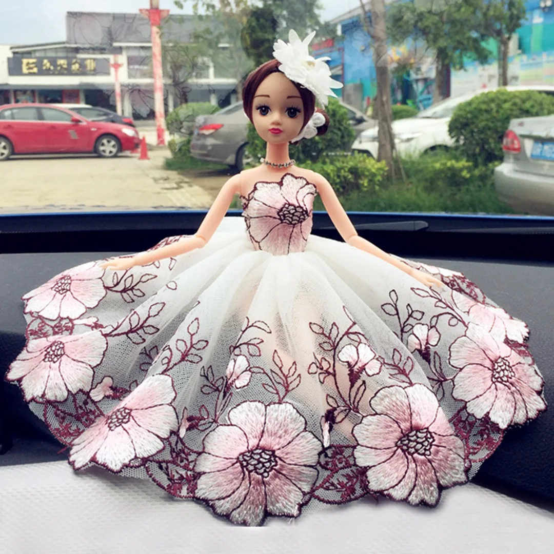 JX-LCLYL New Floral Tulle Lace Trim Ribbon Wedding Fabric Flower Embroidery Sewing DIY