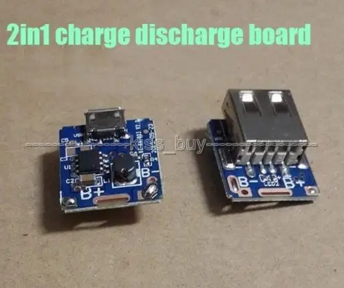 DYKB 2в1 5V USB /DC DC Boost плата модуля зарядки DIY 3 7 v 18650 Мобильная мощность светодиодное