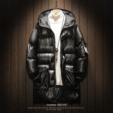 Зимние мужские куртки теплые парки для мальчиков мужская зимняя куртка хлопковое пальто теплая длинная Водонепроницаемая утепленная верхняя одежда с капюшоном 5XL 4XL