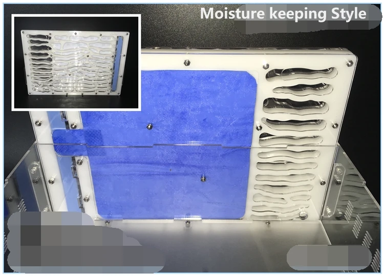 Большая емкость Муравьиное гнездо влага с областью кормления высокое качество муравьиный корпус насекомое ферма мастерская Муравьиное животное дети животные насекомые клетки FS3