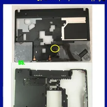 Компания wellendorff Упор для рук Топ чехол и низ D Обложка для ThinkPad Lenovo E530 E535 E530C E545 верхняя крышка W/ FP отверстие+ Нижняя Дело