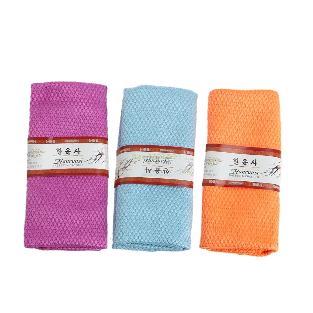 

3Pcs/Lot Water Kitchen Absorbable Cleaning Glass Cloth Wipes Table Window 30 * 40CM